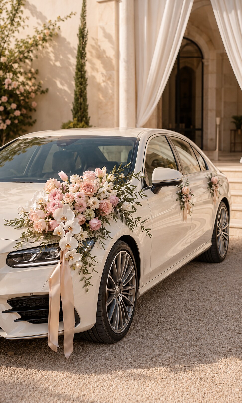 Blush Silk Cascade